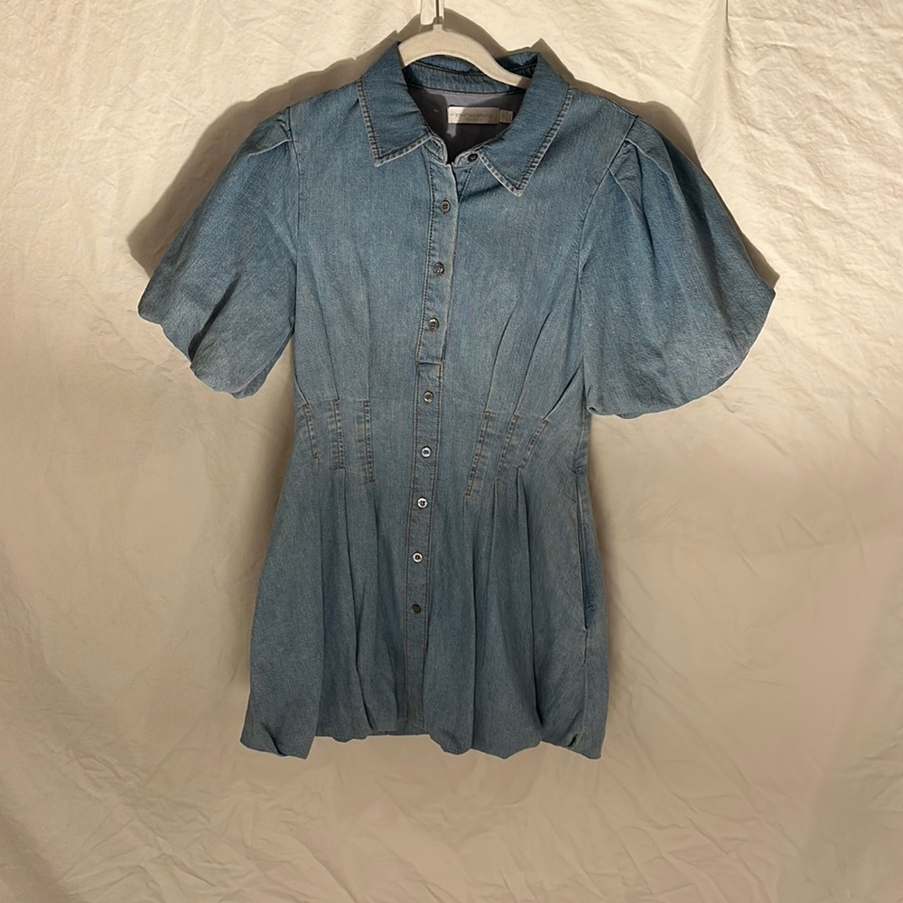 Jonathan Simkhai standard Jean minidress